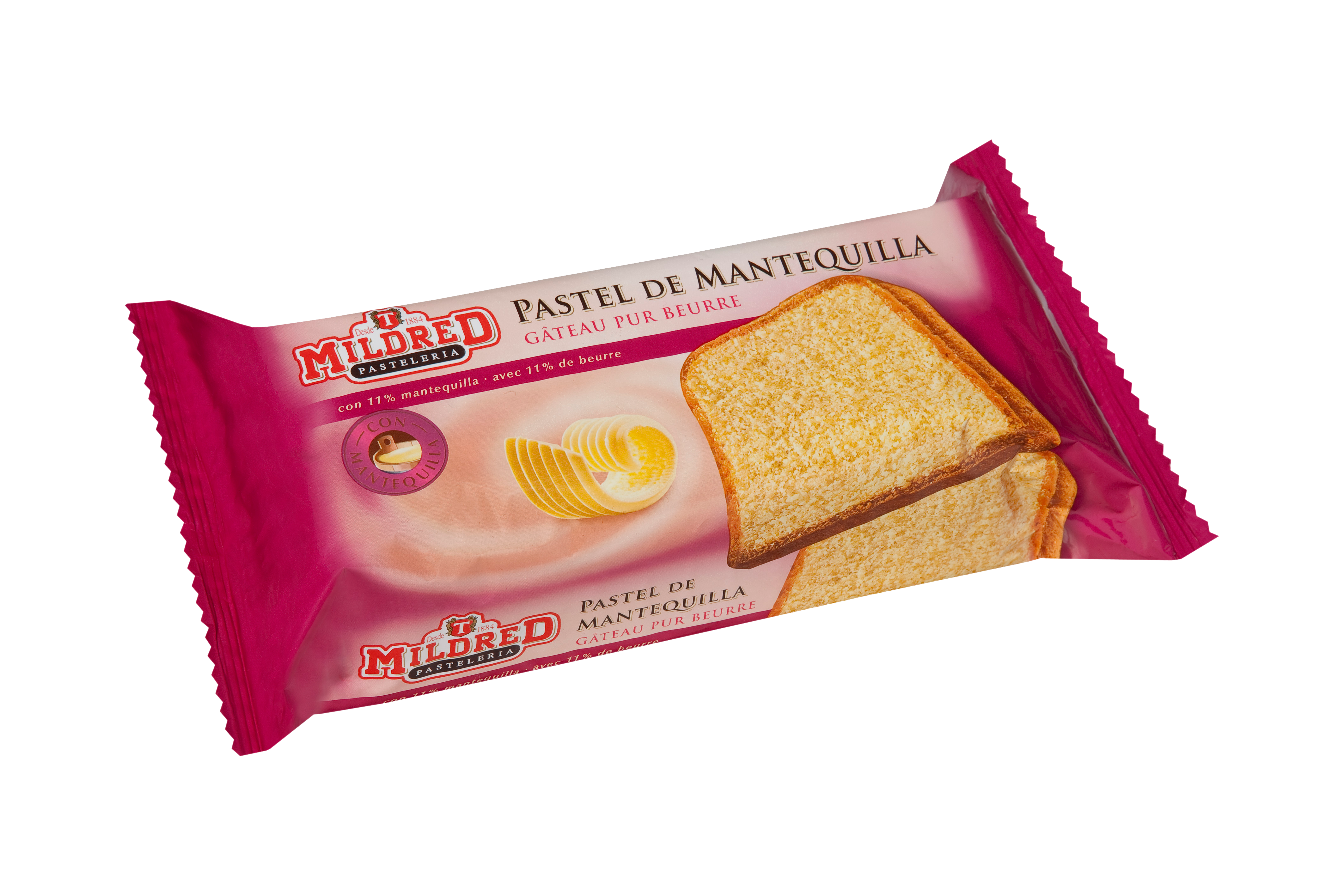 Pastel de mantequilla